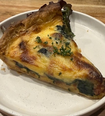 ほうれん草とベーコンのキッシュ