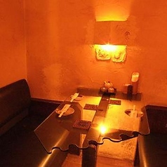 ２～３名様用の個室はカップルで♪ 