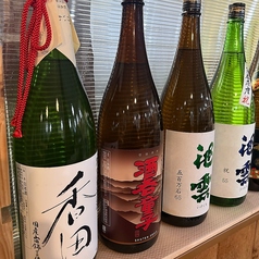 昼飲みも大歓迎!厳選日本酒を各種ご用意