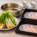 料理メニュー写真&nbsp;豚しゃぶ定食(昆布だし)