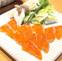 甲斐サーモンのしゃぶしゃぶ