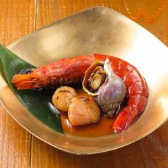 有頭海老の醤油漬け