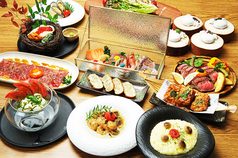 和牛と海鮮 HIMEJIMA 姫島のコース写真