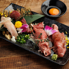 肉寿司4種盛り合わせ