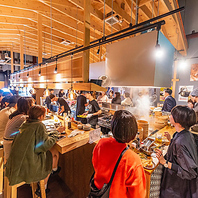 宴会も仕事帰りもリーズナブルに美味しく！