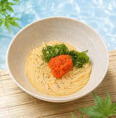 明太釜玉そうめん