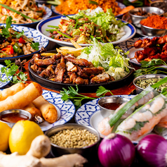 【食べ飲み放題あり】アジアンレストラン＆バー　サラティーのコース写真