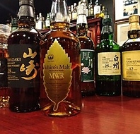 さまざまなウイスキーも