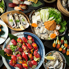 海鮮×肉×鉄板バル okiumiyaのコース写真