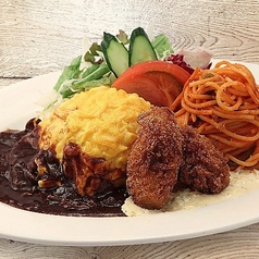 牡蠣フライプレート