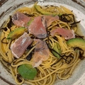 料理メニュー写真&nbsp;アボカドと生ハムの塩昆布パスタ