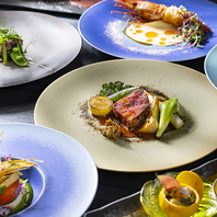 五感を刺激する料理