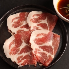 豚ロースの焼きしゃぶ