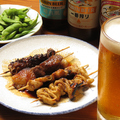 料理メニュー写真&nbsp;もつ焼セット
