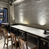 様々なシーンに対応可能なソファー&テーブル席◎