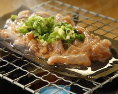 いかゴロ漬け七輪昆布焼き　/ Clay charcoal stove kombu fring of the cuttlefish