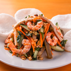 野菜海老のサラダ