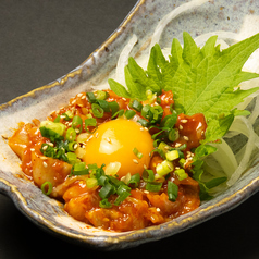 えんがわのユッケ