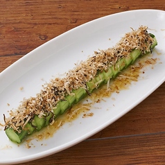 きゅうりの塩昆布オイル