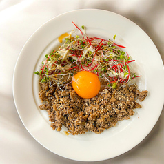 近江牛くずしハンバーグの〆ごはん