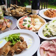 シェフ自慢のアラカルトメニューが充実・豊富☆