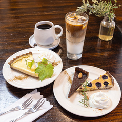【◇至福のカフェタイム◇】自家製オーガニック珈琲×珈琲果実香る手作りタルト♪の写真