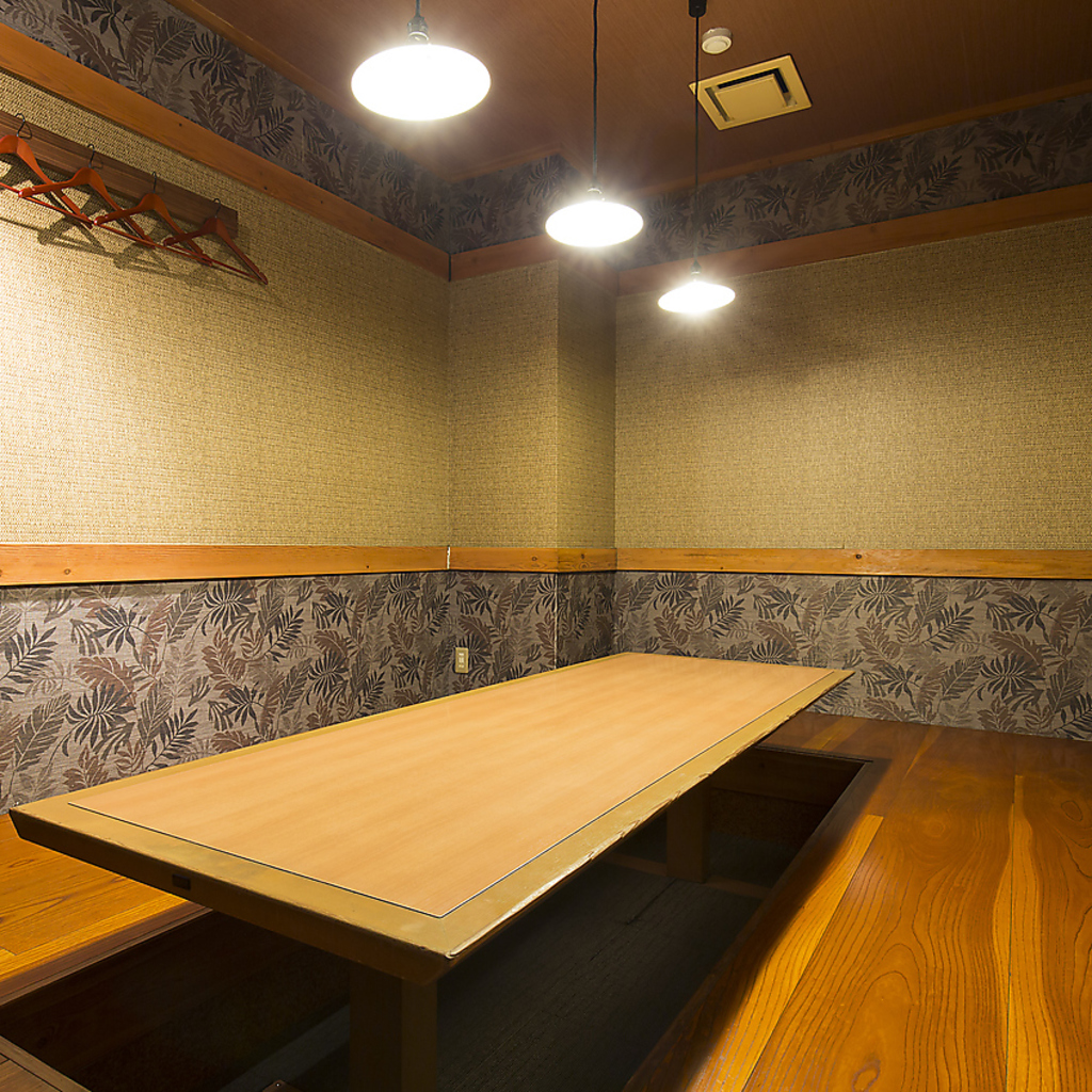 完全個室完備！接待や少人数～中人数の宴会、ご家族でのお食事にも◎