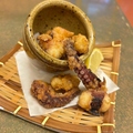 料理メニュー写真&nbsp;逃げ遅れたタコ唐揚げ