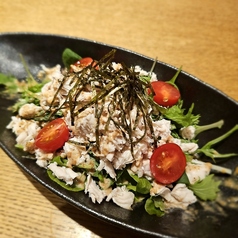 鶏ささみのサラダ