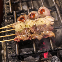 紀州備長炭とヒマラヤ岩塩で焼く本格串