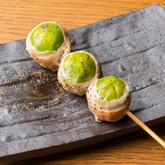 芽キャベツ豚巻き