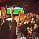 店内にてW杯、チャンピオンズリーグ、ヨーロッパリーグなど観戦可！