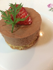 チョコレートムースのケーキ