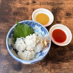 鱧の湯引き