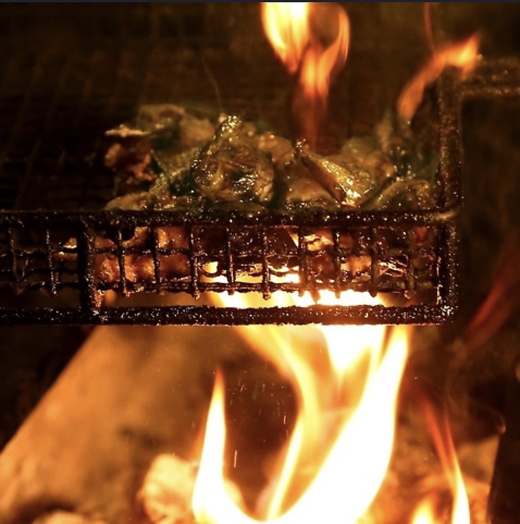 赤鶏のもも焼き