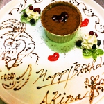 お誕生日や記念日に◎メッセージプレートで素敵なサプライズ演出はいかがでしょうか♪