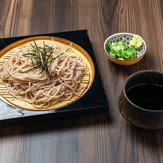 鰹出汁香る ざる蕎麦