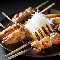本格炭火焼料理と地酒をご堪能ください