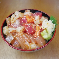 あれこれ海鮮漬け丼
