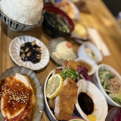 夜定食 17:00~22:00(LO21:30)