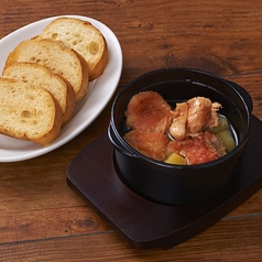 明太子のアヒージョ