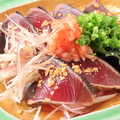 料理メニュー写真&nbsp;カツオのたたきおろしポン酢