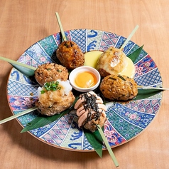 ボリューム満点！つくね6種