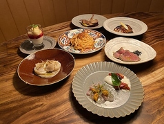 こだわりのコース料理