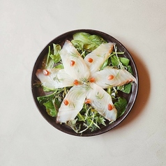 鯛のカルパッチョ