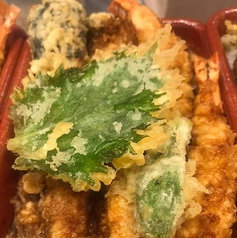 穴子入り天重