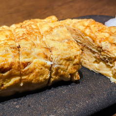 熱々、手作り出し巻き玉子