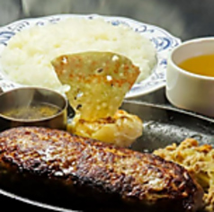 極・100%Beef 手ごねハンバーグステーキ M(200g)