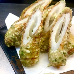 チーズちくわ磯辺揚げ