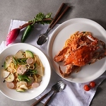 イタリア料理の華、パスタは新鮮魚介や野菜を使った贅沢なメニューを豊富にラインアップ。